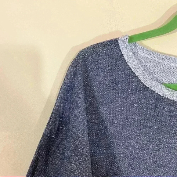 ODDY Gray Layered Tiered Polkadot Pullover Sweater - Picture 5 of 12